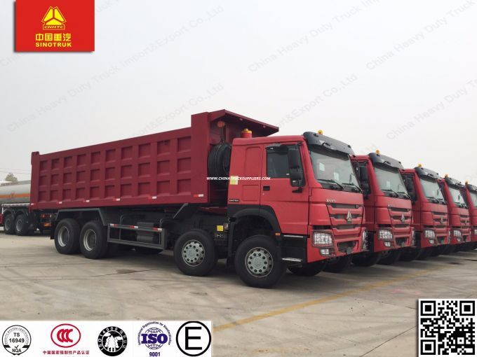 New Big 50 Ton off Road 8X4 Heavy Duty Tipper Dump Trucks for Sale 