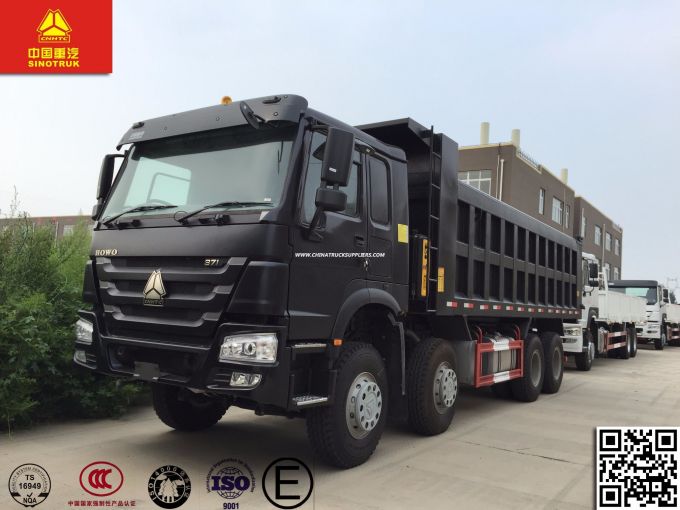 25 Cubic 12 Wheels 375HP 8X4 Heavy Duty Tipper/Dump Truck 