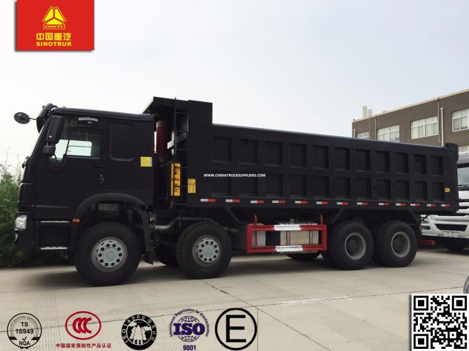 8X4 371HP Euro2 Front Lifting 30m3 Dump Truck 
