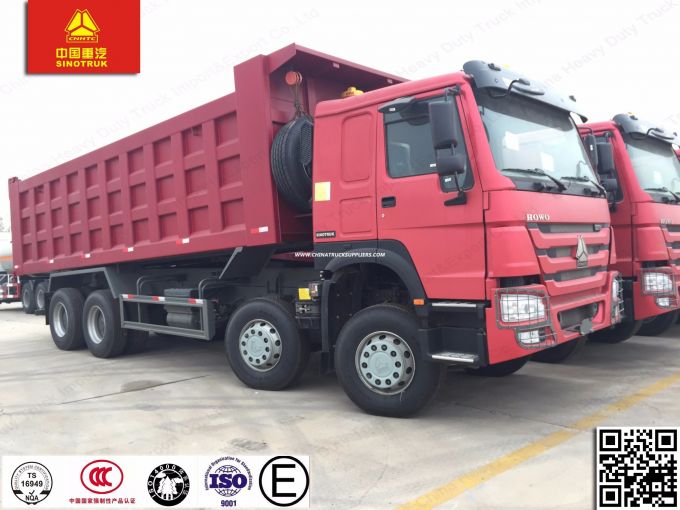 HOWO Brand New 8X4 Dump Truck with Hardox Steel Body 