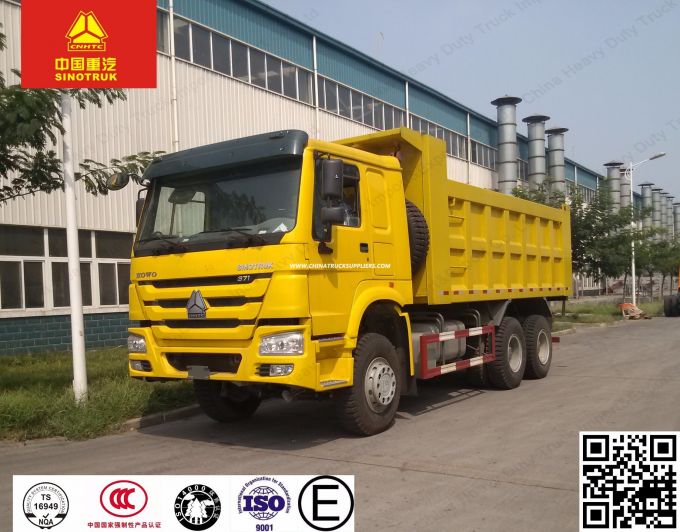 Sinotruk HOWO 6X4 Dump Truck Heavy Duty Tipper Truck 