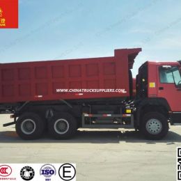 10 Wheel China 40 Ton Tri-Ring HOWO 6X4 Mining Dump Tipper Truck for Sale