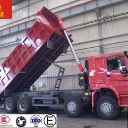 HOWO 8X4 40t Payload Front Dump Tipper Truck