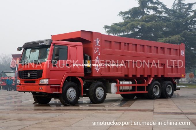 China 8X4 371HP Heavy Tipper Dump Truck 