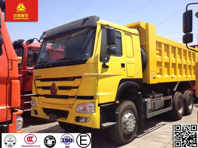 Ethiopia Truck Sinotruk HOWO 30 Tons 371 6X4 Brand New and Used Dump Trucks 