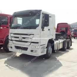 Flat Roof Cab HOWO 6X4 Tractor Truck for Container Trailer