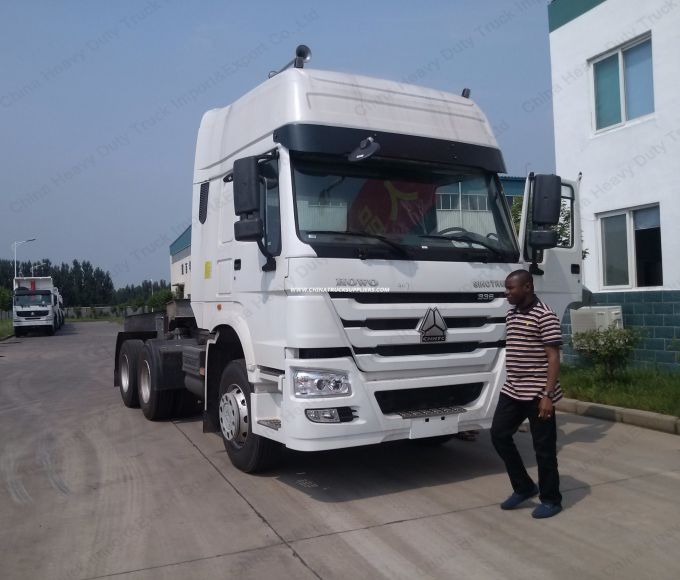 China Made Brand HOWO 6X4 10 Wheel Tractor Truck 