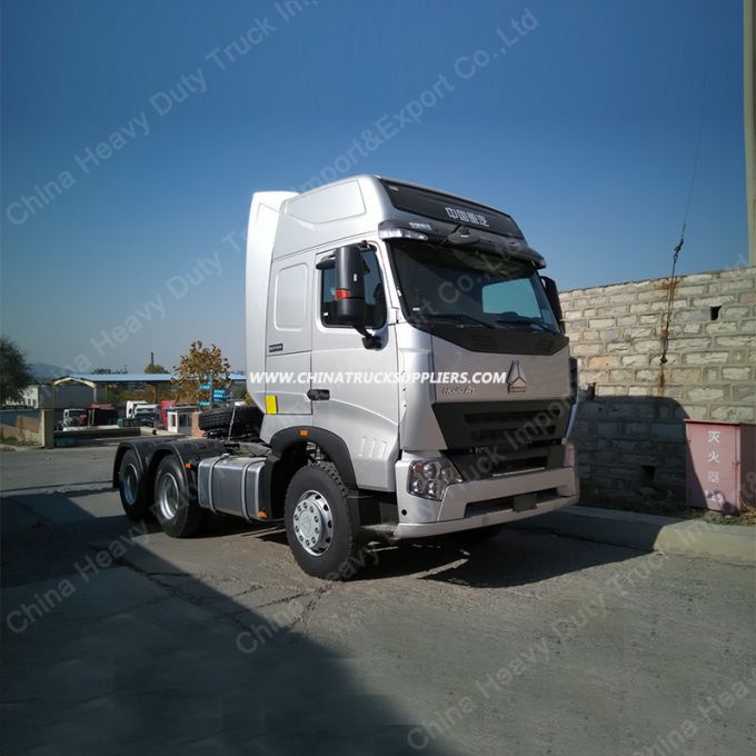 6X4 380HP Sinotruk HOWO A7 Tractor Truck with Air Conditioner 