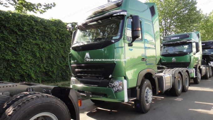 10 Wheeler 420HP Sinotruk HOWO A7 6X4 Tractor Truck 