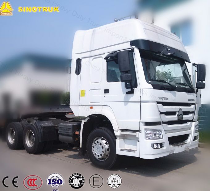 HOWO 6X4 3 Axles Tractor Truck Tipper Semi-Trailer 