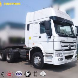 HOWO 6X4 3 Axles Tractor Truck Tipper Semi-Trailer