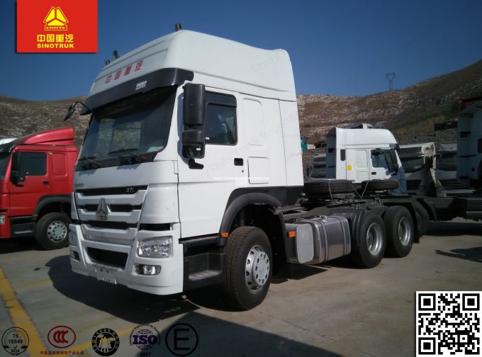 Sino HOWO 6X4 336/371HP LHD/Rhd Tractor Truck Head 