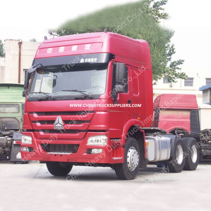 HOWO Right Hand Drive Manual Automatic 6*4 336HP Tractor Truck 