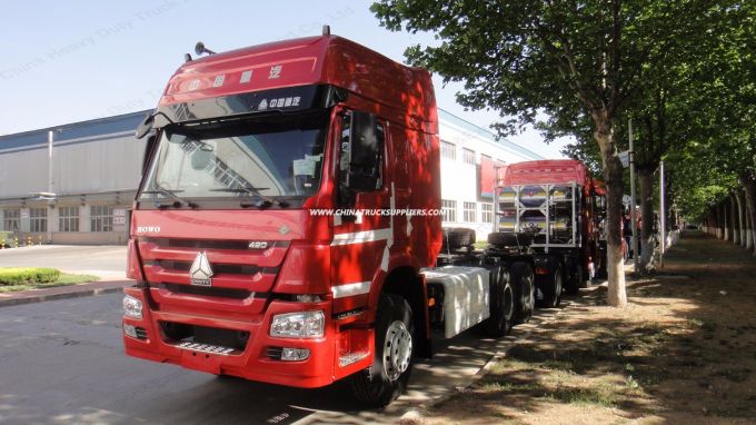 Sino Truck HOWO 336HP 6X4 Towing Head Tractor Trailer 