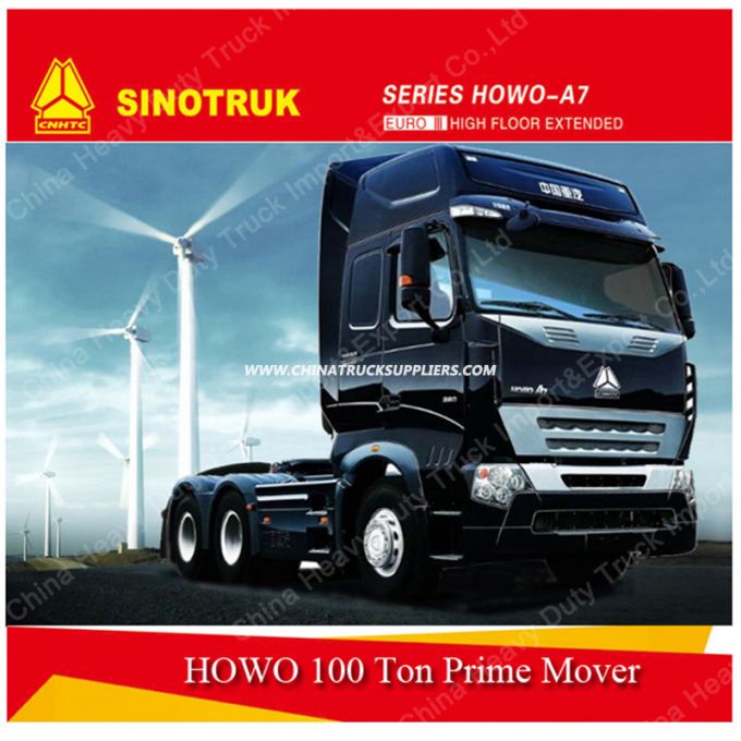 HOWO Truck Tractor 6X4 371HP Tractor Truck Head/Trailer Head 