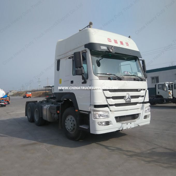 Elegant Shaping 336HP 6X4 HOWO Tractor Trucks Head / Trailer Truck Images 1