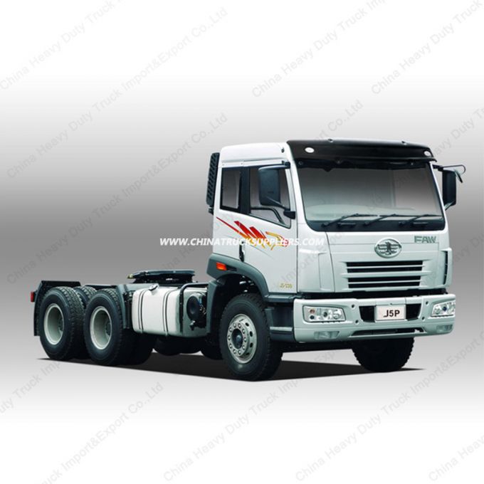 FAW Truck, Heavy Duty 10 Wheels Tractor Truck Head Ethiopia Truck Images 1
