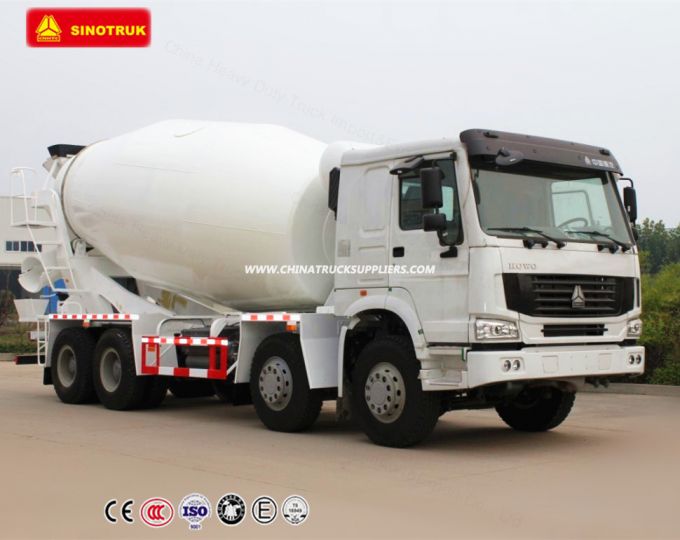 Sionotruk 14 Cbm 370HP Concrete Mixer with Common Rail Engine 