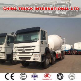 HOWO 8X4 12-16cmb Cement Mixer Tanker Truck