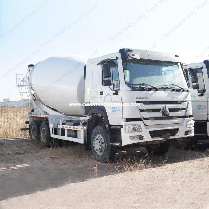 HOWO Brand 12cbm 3 Axles 6X4 Concrete Mixer Truck 