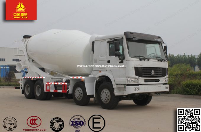 Sinotruk HOWO 8X4 12m3 Concrete Agitator Truck Cement Mixer Truck 