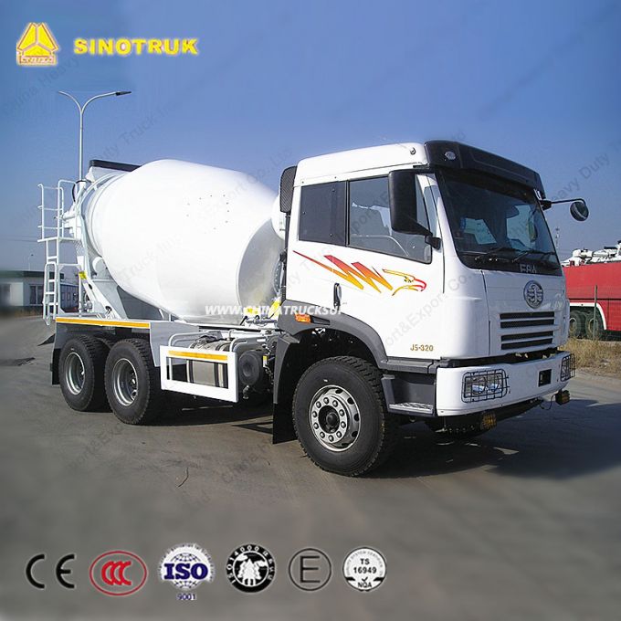 FAW Mixer Truck Cement Mixer Concrete Trucks 
