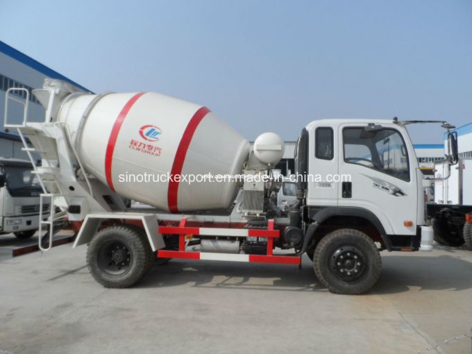 HOWO 4*2 Concrete Mixer Truck/Transit Mixer Truck/Truck Mixer 