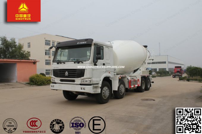 Sinotruk HOWO 8X4 12-16cmb Cement Mixer Tanker Truck 