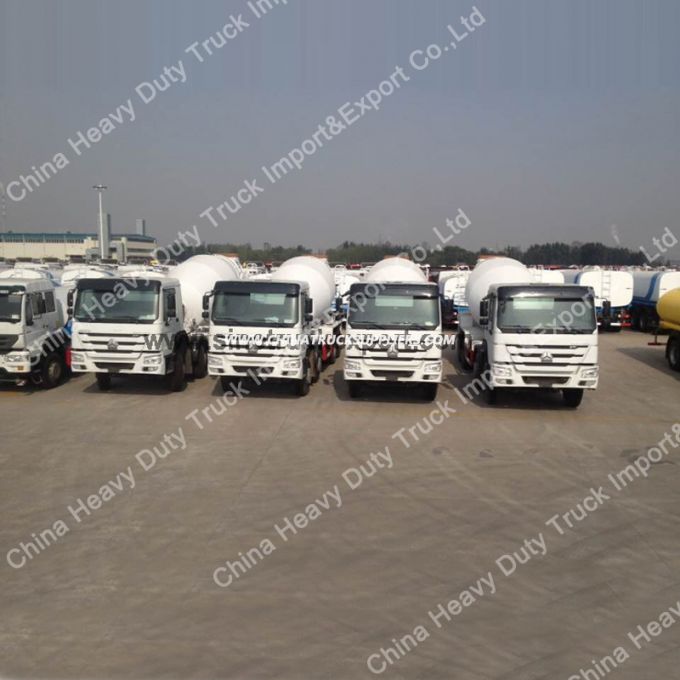 Sinotruk HOWO 8X4 Concrete Mixer Lorry Heavy Duty Truck 