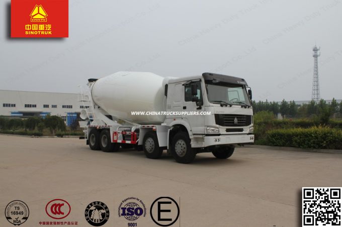 Euro2/3/4/5 Emission Sinotruck HOWO 8X4 Concrete Mixer Truck with Competitive Price 