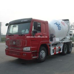 Howotruck Mounted Concrete Mixer with Pump for Sale