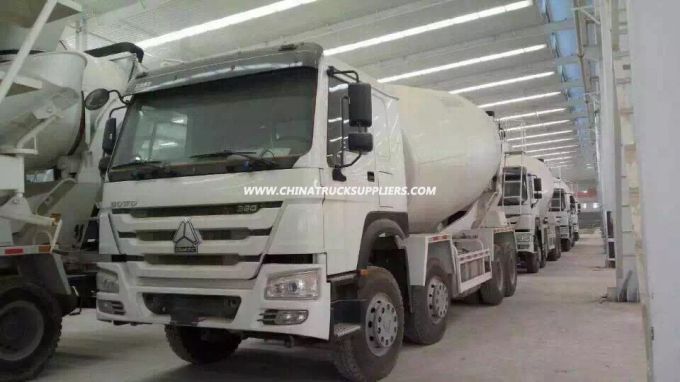 Automatic 3 Axle 6X4 Concrete Mixer Truck for Africa 