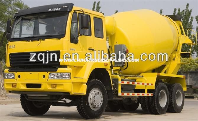 Sinotruk Golden Prince 6m3 Concrete Mixer Drum with Hydraulic Operating Handle 