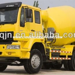 Sinotruk Golden Prince 6m3 Concrete Mixer Drum with Hydraulic Operating Handle