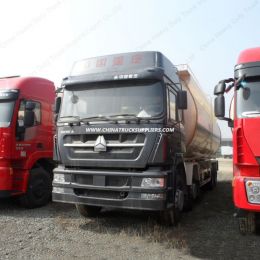 45m3 8*4 LHD HOWO Powder Tank Truck/Bulk Cement Truck