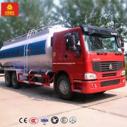 HOWO 6X4 30cbm Bulk Cement Power Tank Truck