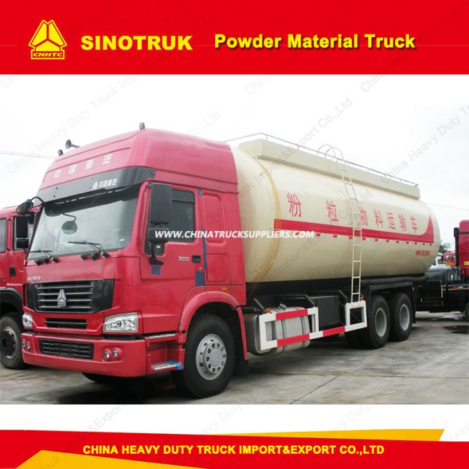 Sinotruk 6X4 Heavy Duty Bulk Cement Tank Truck Bulk Truck 