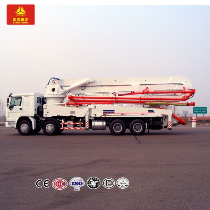 37m Sinotruk Mounted Concrete Pump Truck 