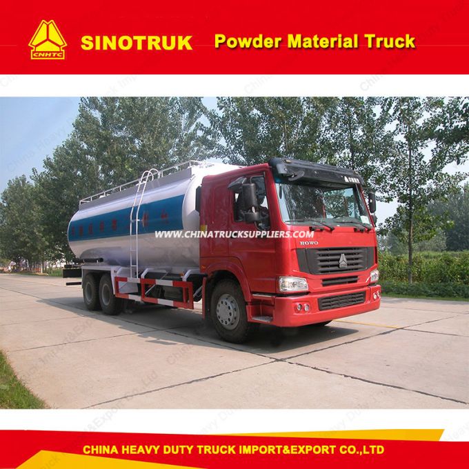 China Manufacture HOWO Bulk Cement Tank Truck with 30m3 Capacity 