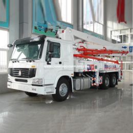 Sinotruk HOWO Brand 37m Concrete Pump Truck with High Quality