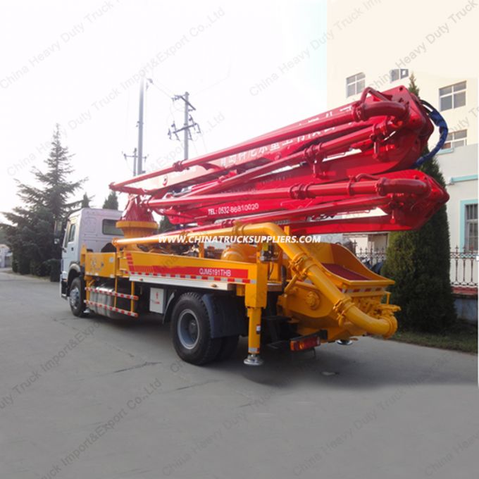 42m, 48m, 52m China Truck Mounted Concrete Boom Pump Truck 