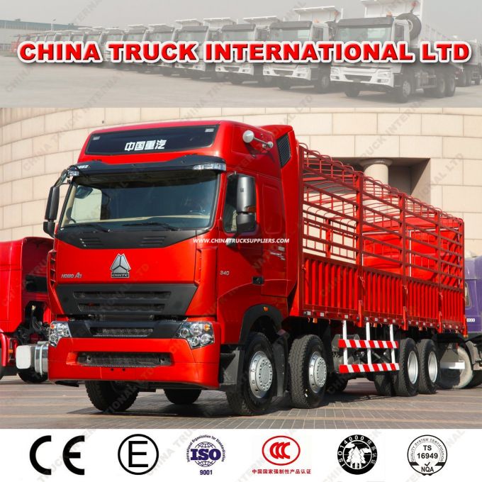 Sinotruk HOWO A7 8X4 Cargo/Stake Truck for Sale 