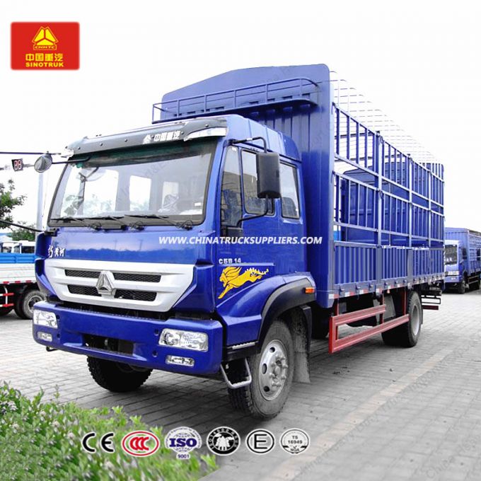 China Manufactures 10-20ton Cargo Stake Trailer Truck Images 1