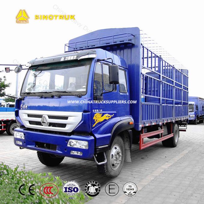 10ton Dry Cargo Box Van Truck/Store Stake Cargo Truck 