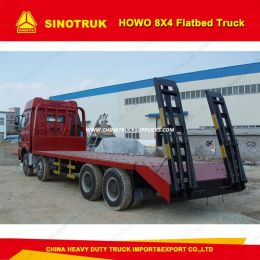 Sinotruk HOWO Low Flatbed Truck 8X4 Equipment Transport Truck