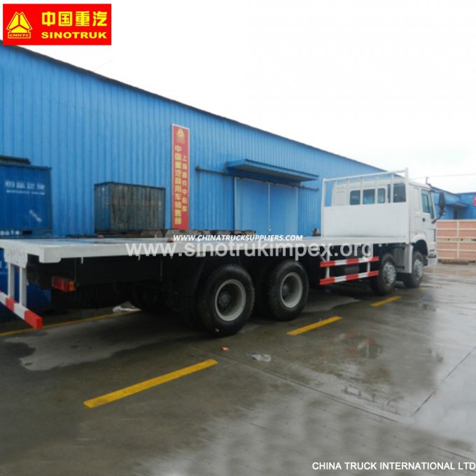 Sinotruk HOWO 8X4 50 Tons Flatbed Truck Cargo Truck 