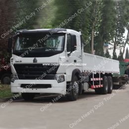 Sinotruk HOWO A7 6X4 Flatbed Cargo Truck for Sale