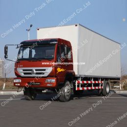 Sinotruk New Huanghe 4X2 Van Cargo Truck