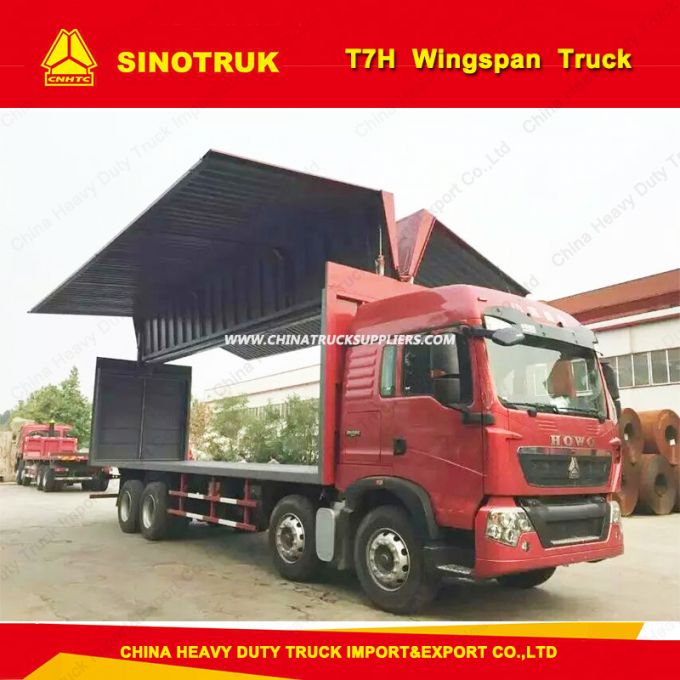 HOWO 8X4 Wingspan Van Truck 