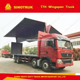 HOWO 8X4 Wingspan Van Truck